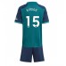 Maillot de foot Arsenal Jakub Kiwior #15 Troisième vêtements enfant 2023-24 Manches Courtes (+ pantalon court)